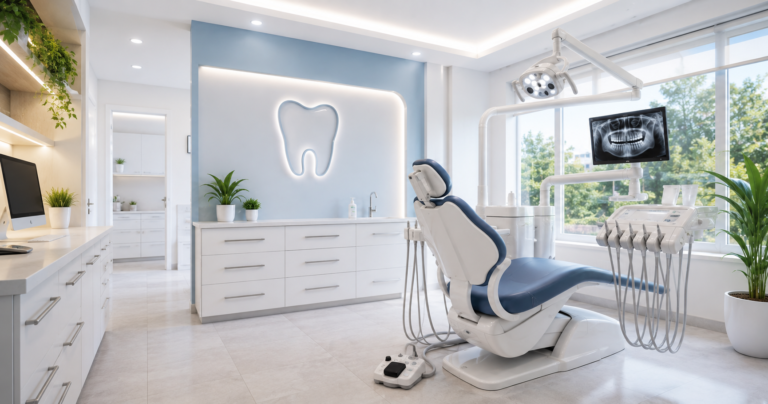 Dental implant treatment in a modern Istanbul clinic