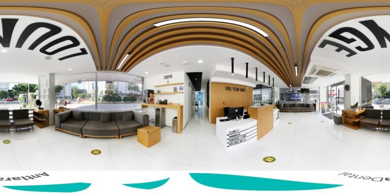Lounge and reception at Antlara Dental Clinic Antalya