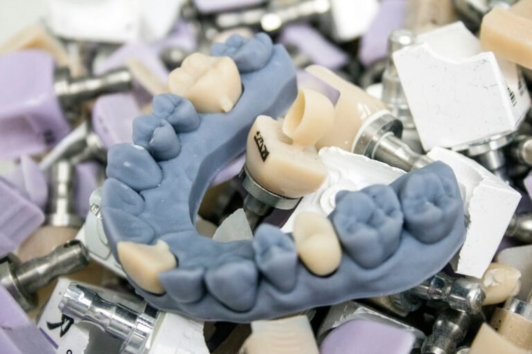 Dental laboratory model used for dental bridge planning in Turkey